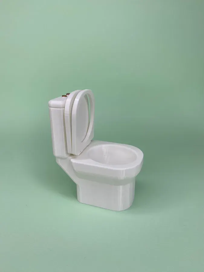 Miniature Bathroom Toilet