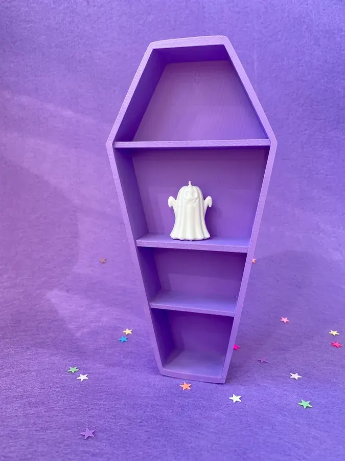 Miniature Coffin Shelving Unit