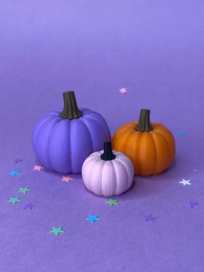 Miniature pumpkin set (three colours)