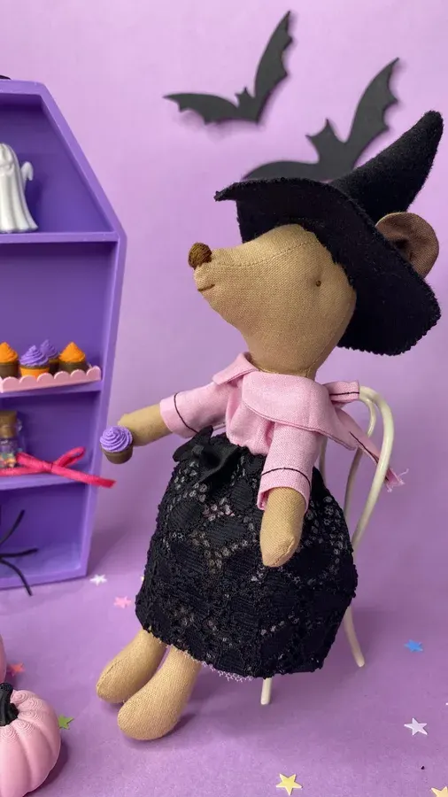 Little Witch with Bow Skirt