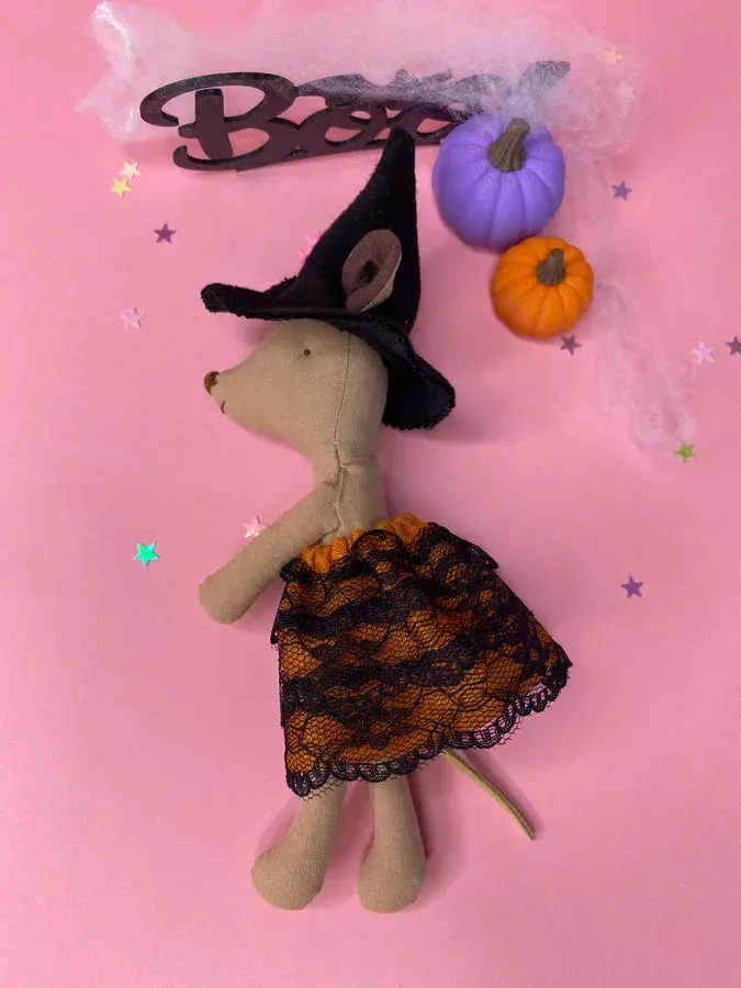 Little Witch Mini with Lace Skirt