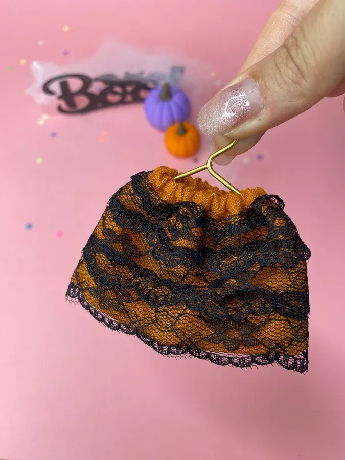 Mini Witch Lace Skirt