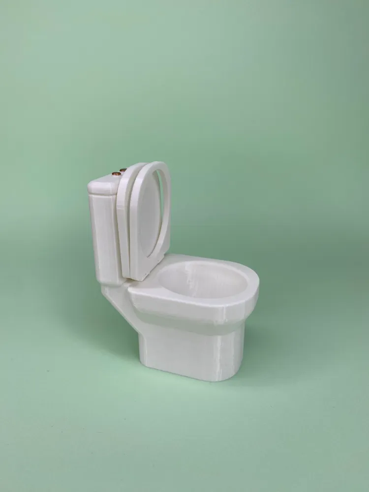 Miniature Bathroom Toilet