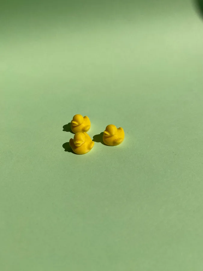 Conjunto de 4 Mini Patinhos de Banho