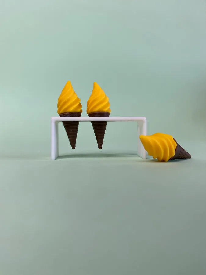 Mini Gelados com suporte