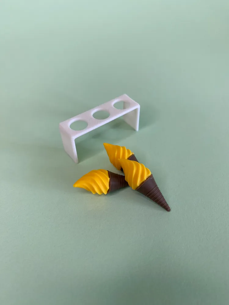 Mini Gelados com suporte