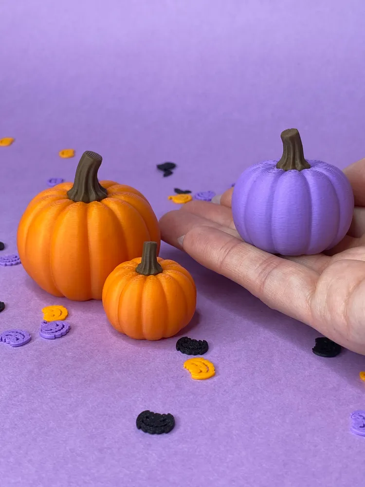 Seasonal miniature pumpkins