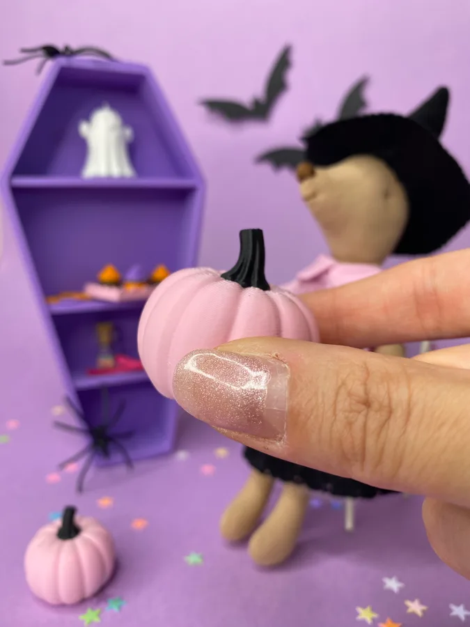 Conjunto de Mini Abóboras (três cores)