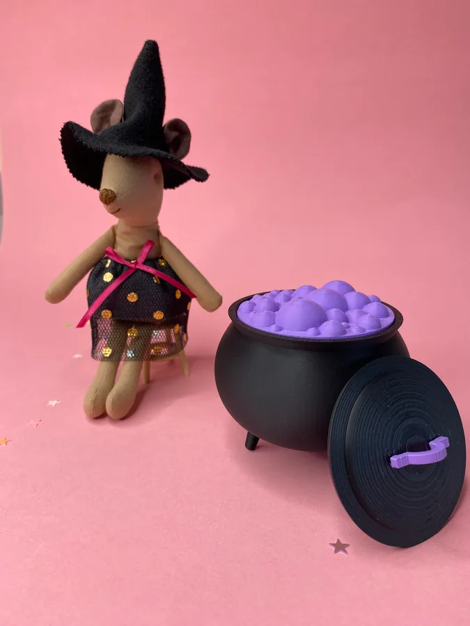 Little Witch in Tulle Skirt