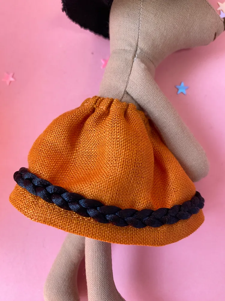 Minissaia Bruxinha em Linho
