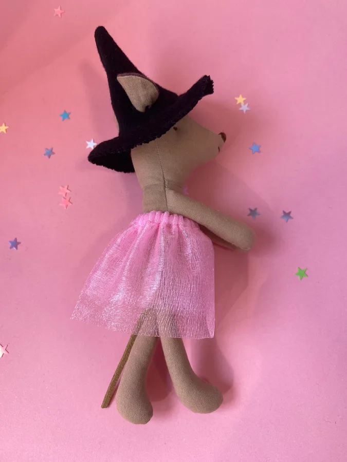 Minissaia de Bruxinha em Tule para Ratinhas