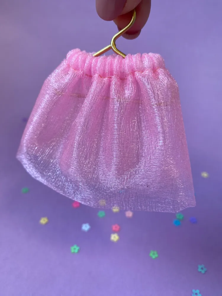 Minissaia de Bruxinha em Tule para Ratinhas