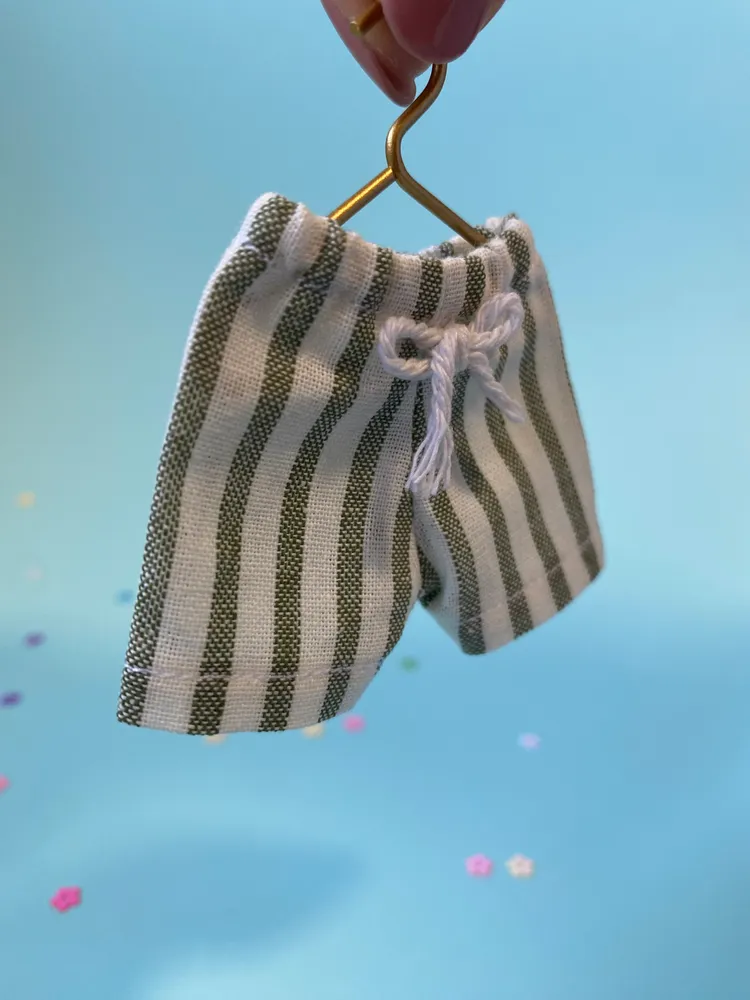 Striped Swim Shorts for Mice