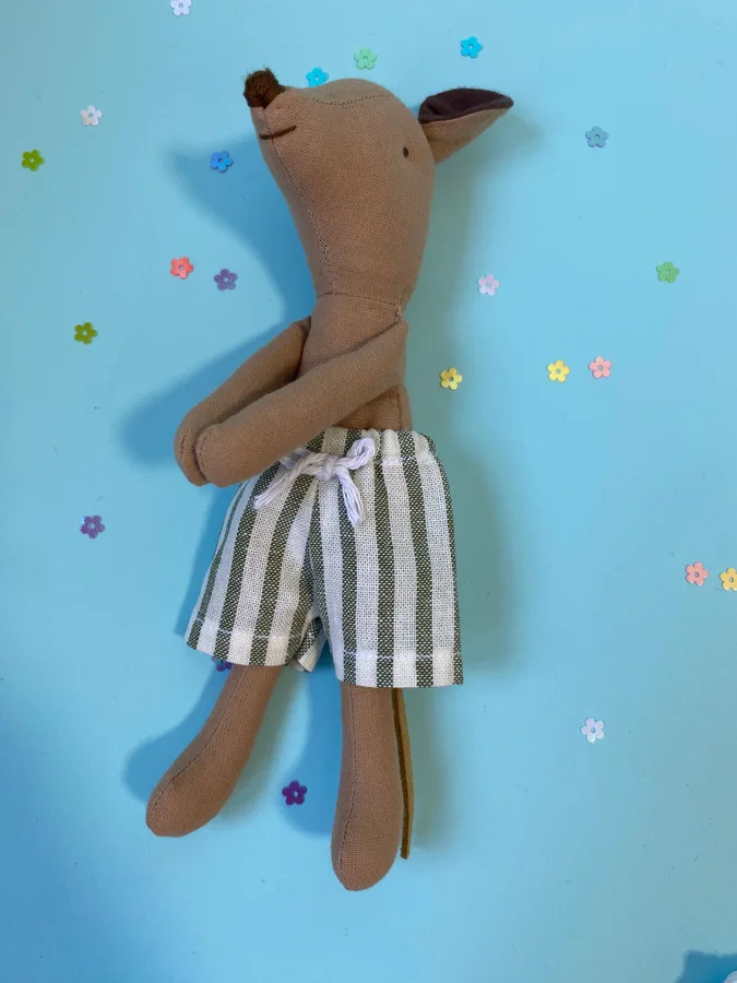 Striped Swim Shorts for Mice