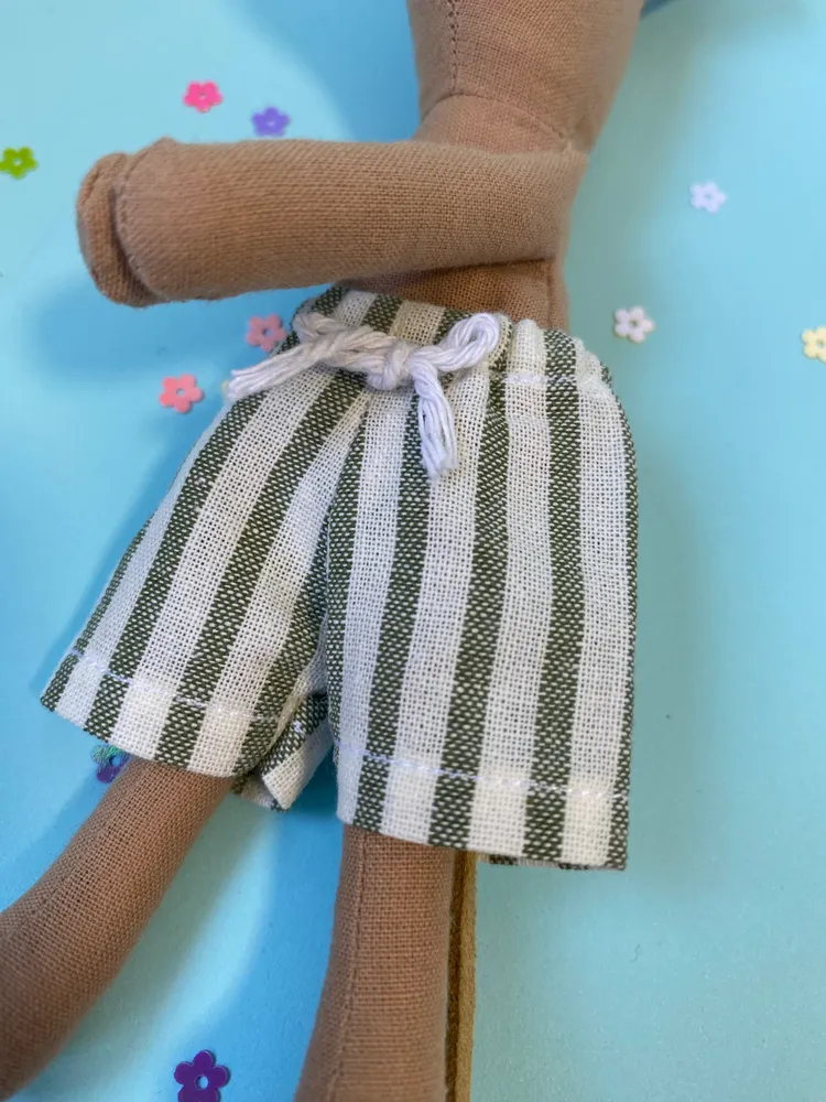 Striped Swim Shorts for Mice