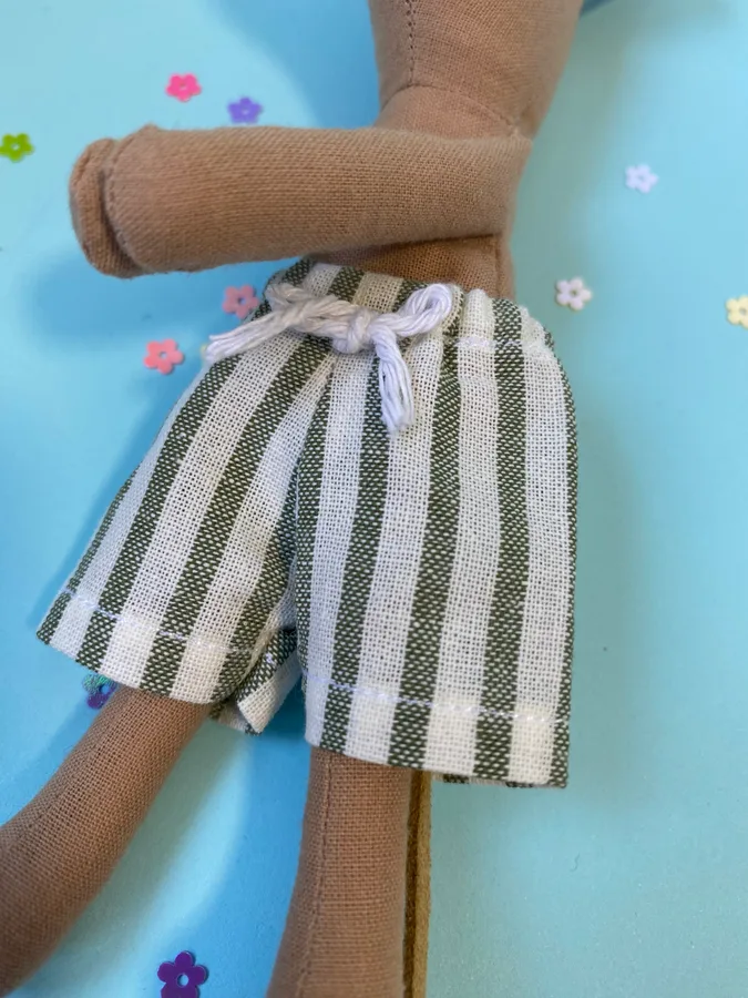 Striped Swim Shorts for Mice