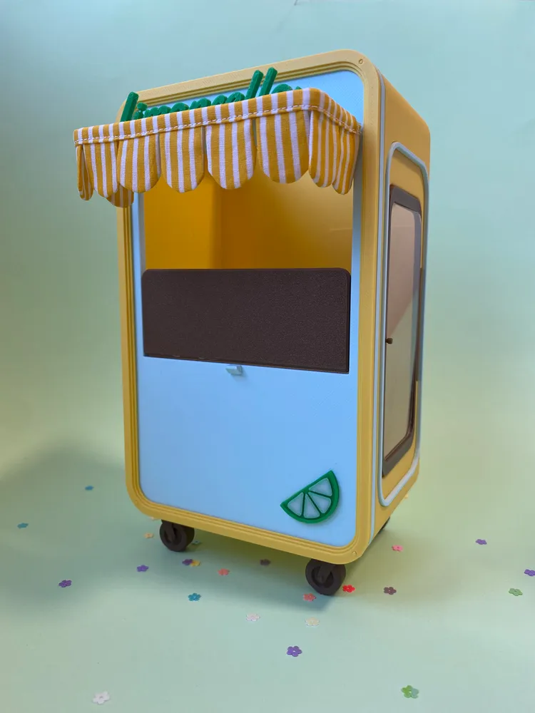 Carro de Mercadinho em Miniatura - Limoncello