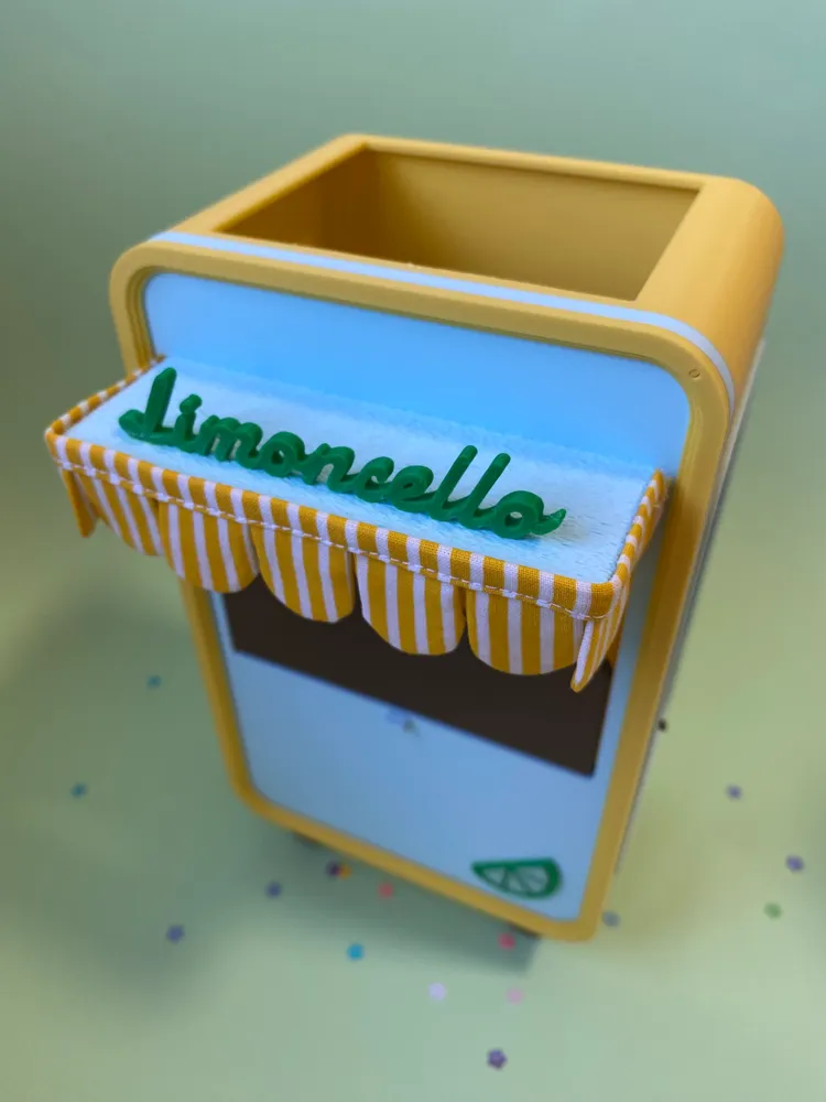 Carro de Mercadinho em Miniatura - Limoncello