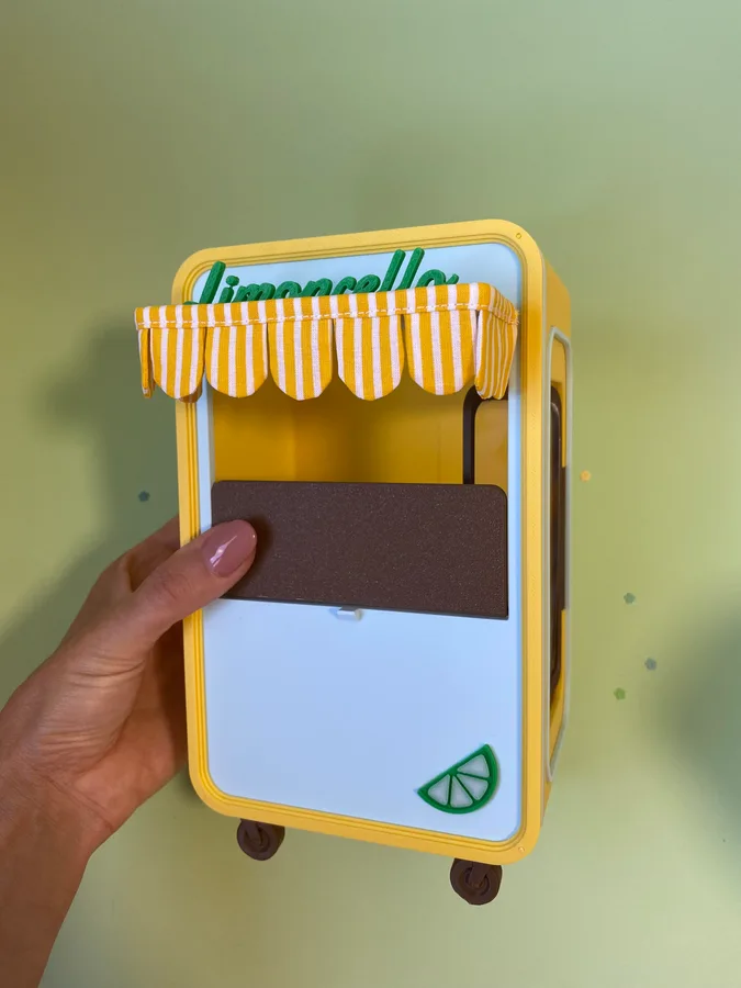 Carro de Mercadinho em Miniatura - Limoncello